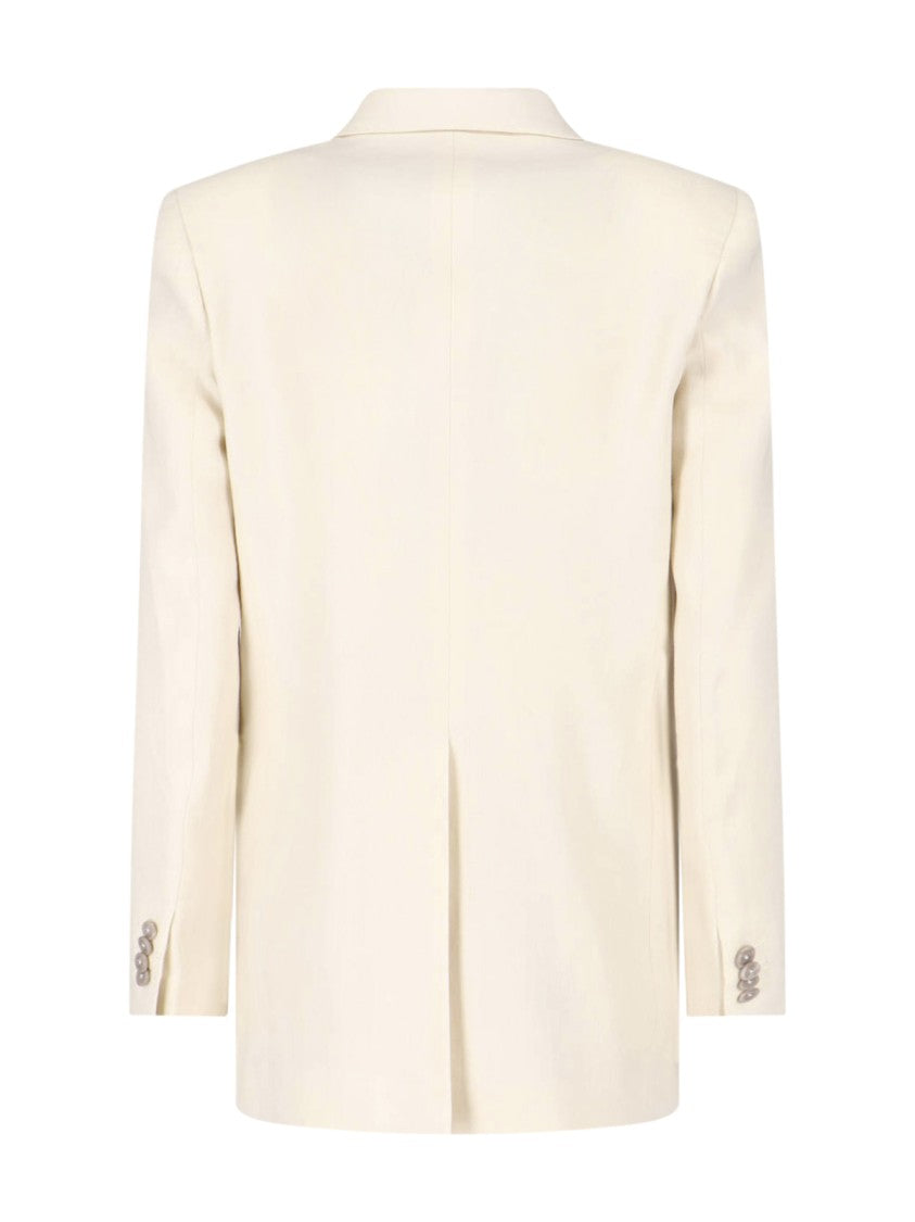 Tagliatore Cream T Jasmine Linen Suit