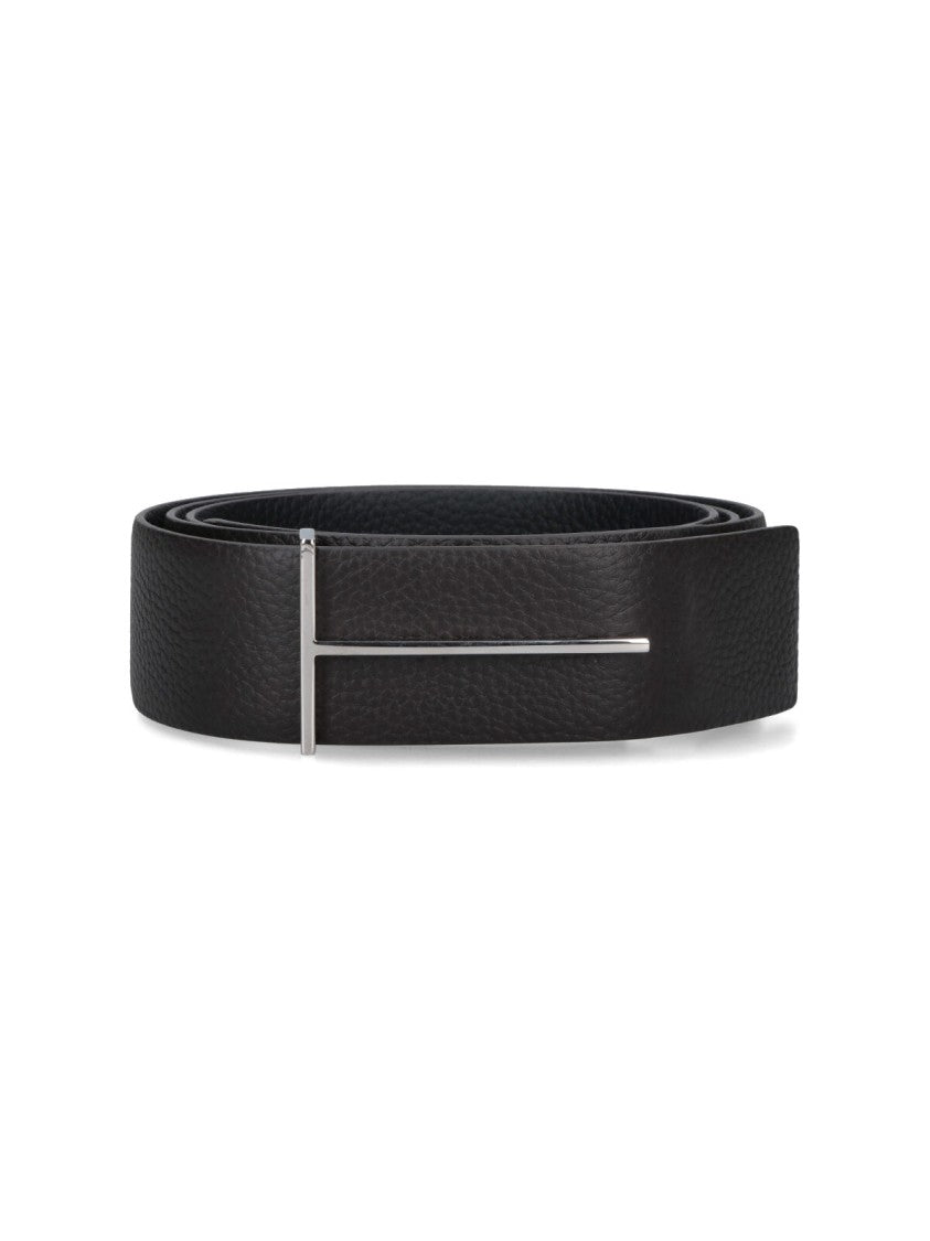 Tom Ford Brown Calfskin Dark Shade Belt