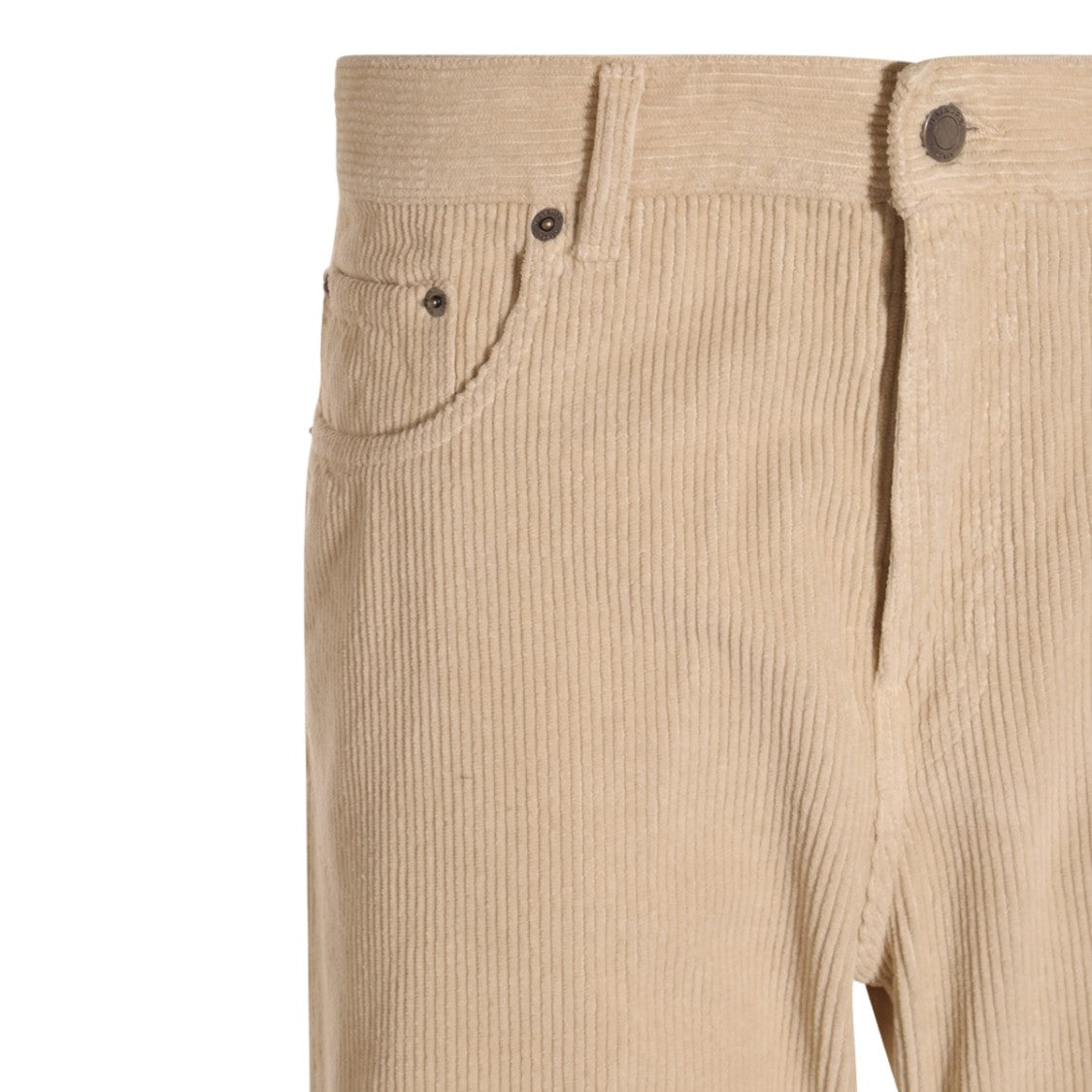 Haikure Textured Corduroy Straight-Leg Pants