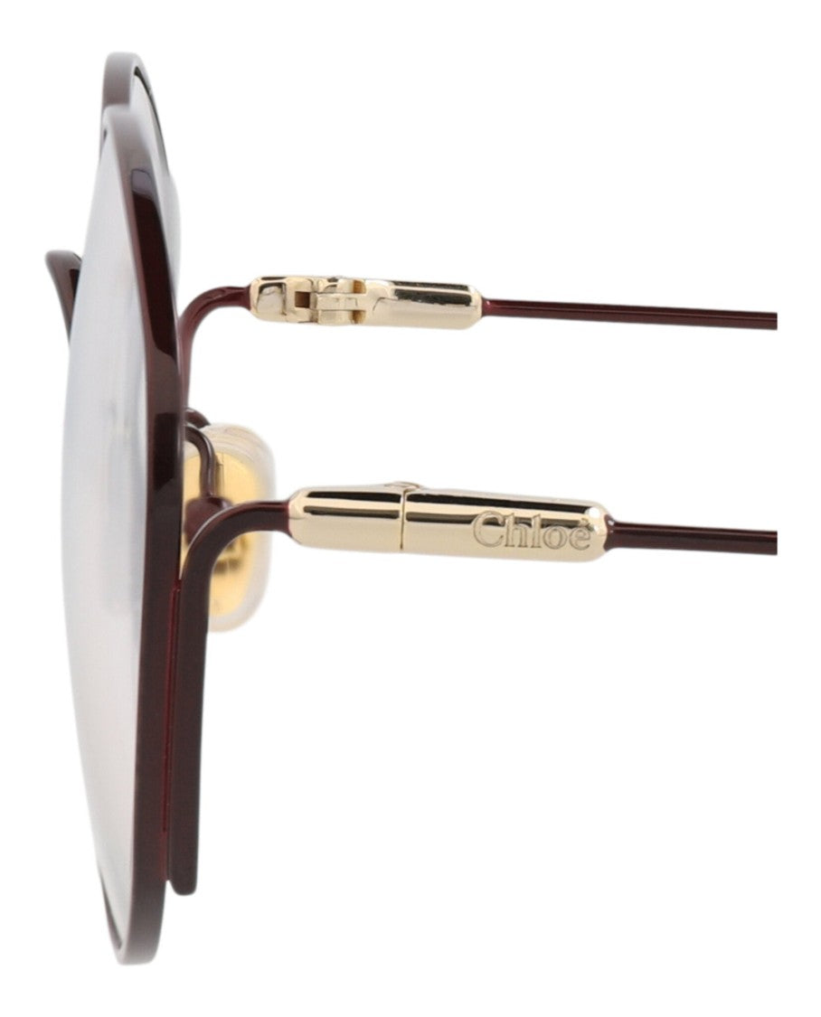 Chloé Cat Eye-Frame Metal Sunglasses