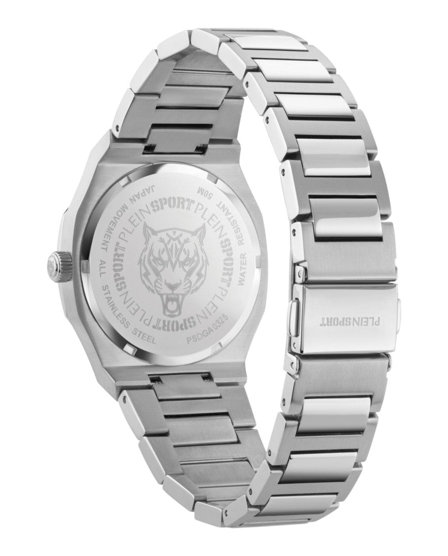 Plein Sport Metronaut Bracelet Watch With Classic Quartz Movement