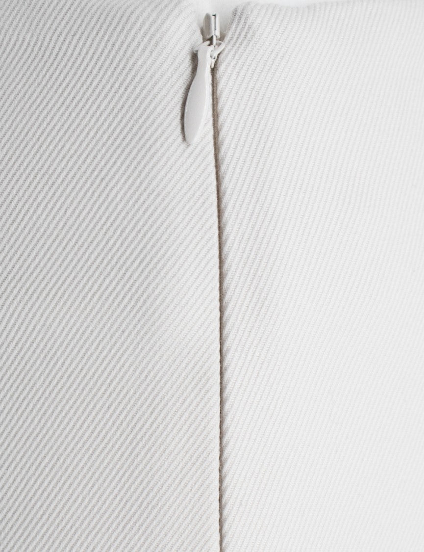 Brunello Cucinelli Snow White Midi Skirt