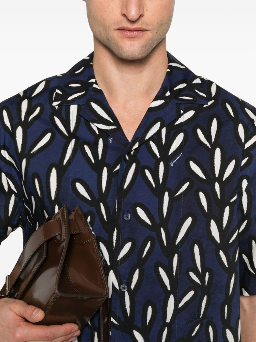Jacquemus Short-Sleeved Camp Collar Shirt
