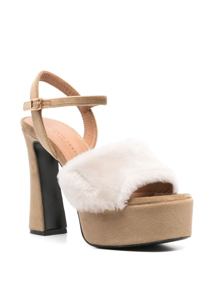 Roberto Festa Platform Sandals With Block Heel