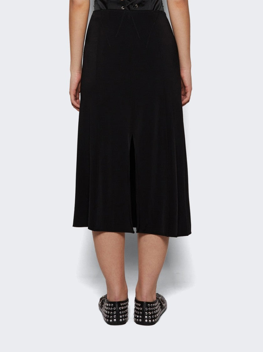 Rabanne Jupe Midi Lenght Skirt Black