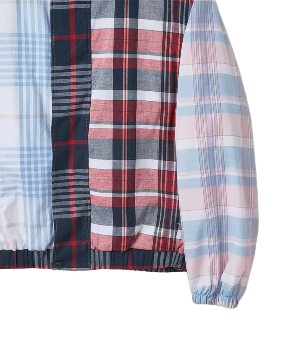 Thom Browne Patchwork Hooded Jacket With Adjustable Drawstring
