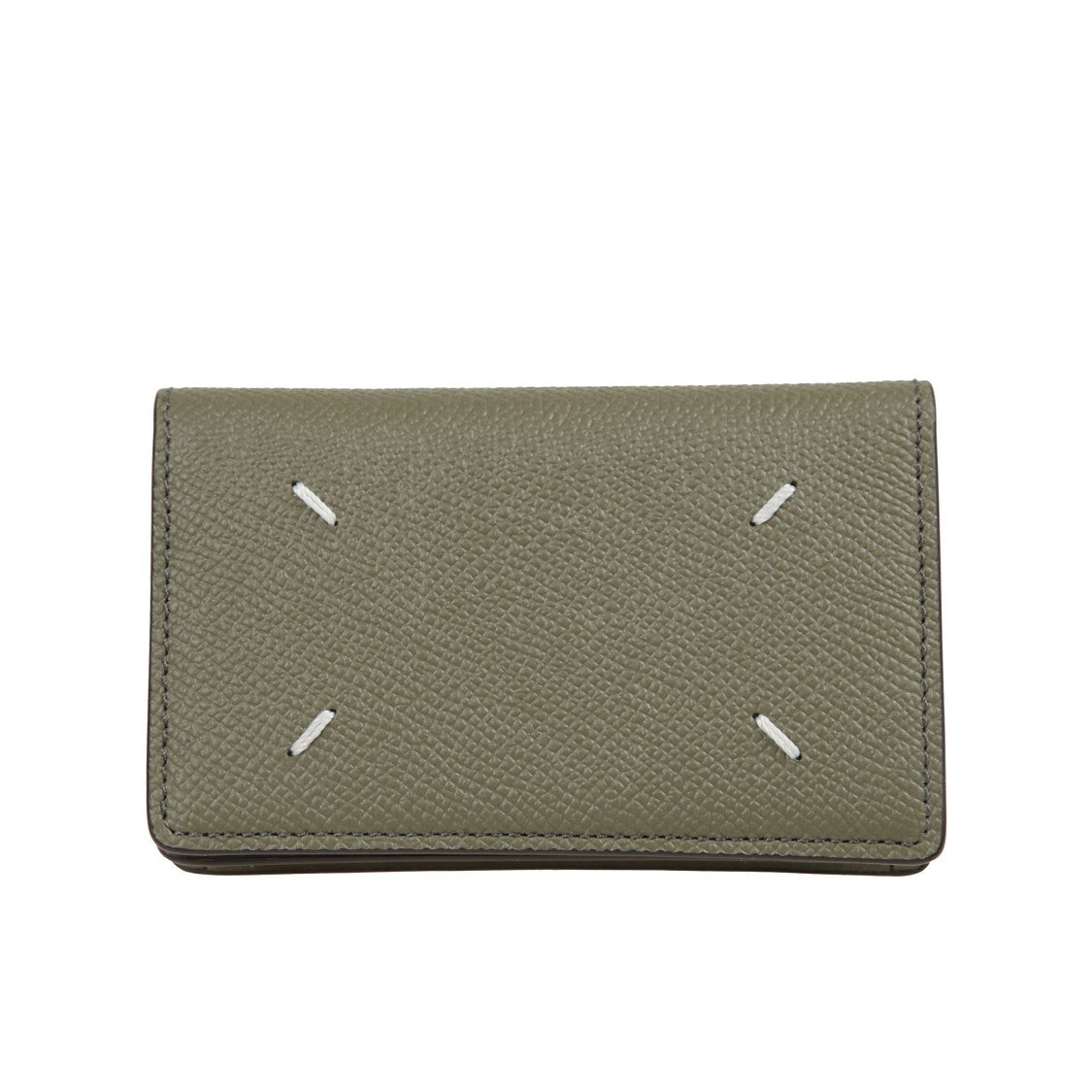 Maison Margiela Compact White-Stitch Wallet