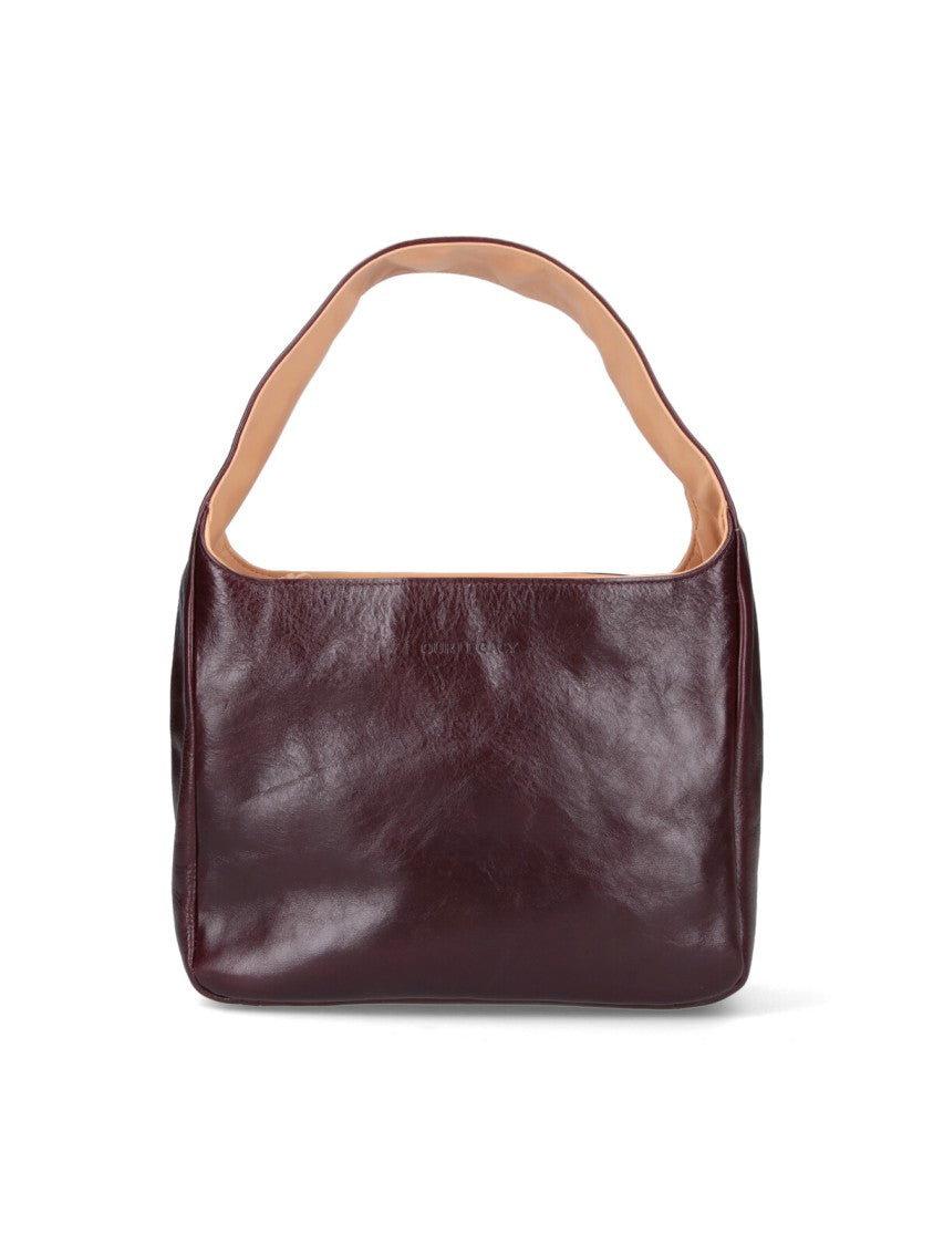 Our Legacy Large "Brick" Shoulder Bag – Bordeaux
