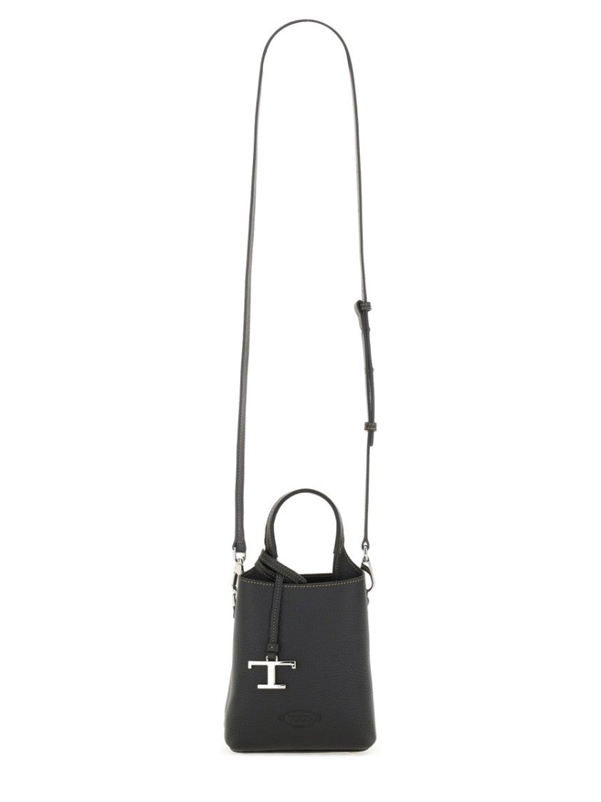 Tod's Black Calfskin Micro Bag