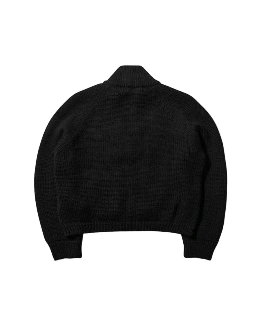 Our Legacy Chunky Knit Turtleneck With Zip Closure