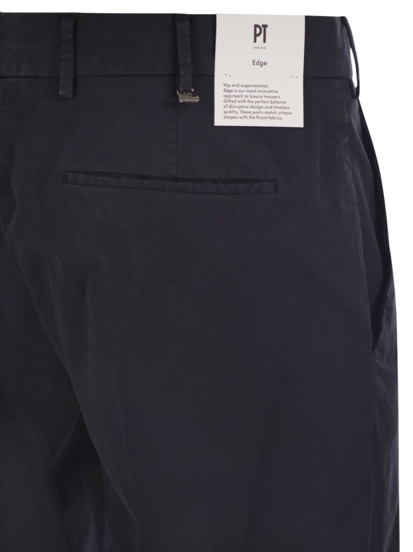 Pt Torino Rebel - Stretch Cotton Trousers