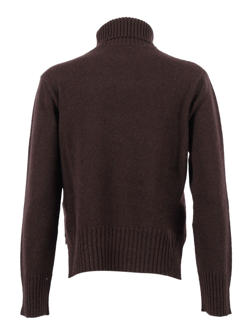 Kangra Cashmere Regular Fit Turtleneck With Dropped Hem