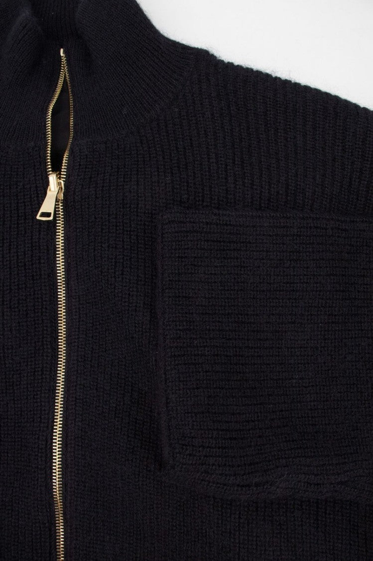 Fabiana Filippi Reversible Platinum And Mohair Jacket In Rock-Color Frescolana