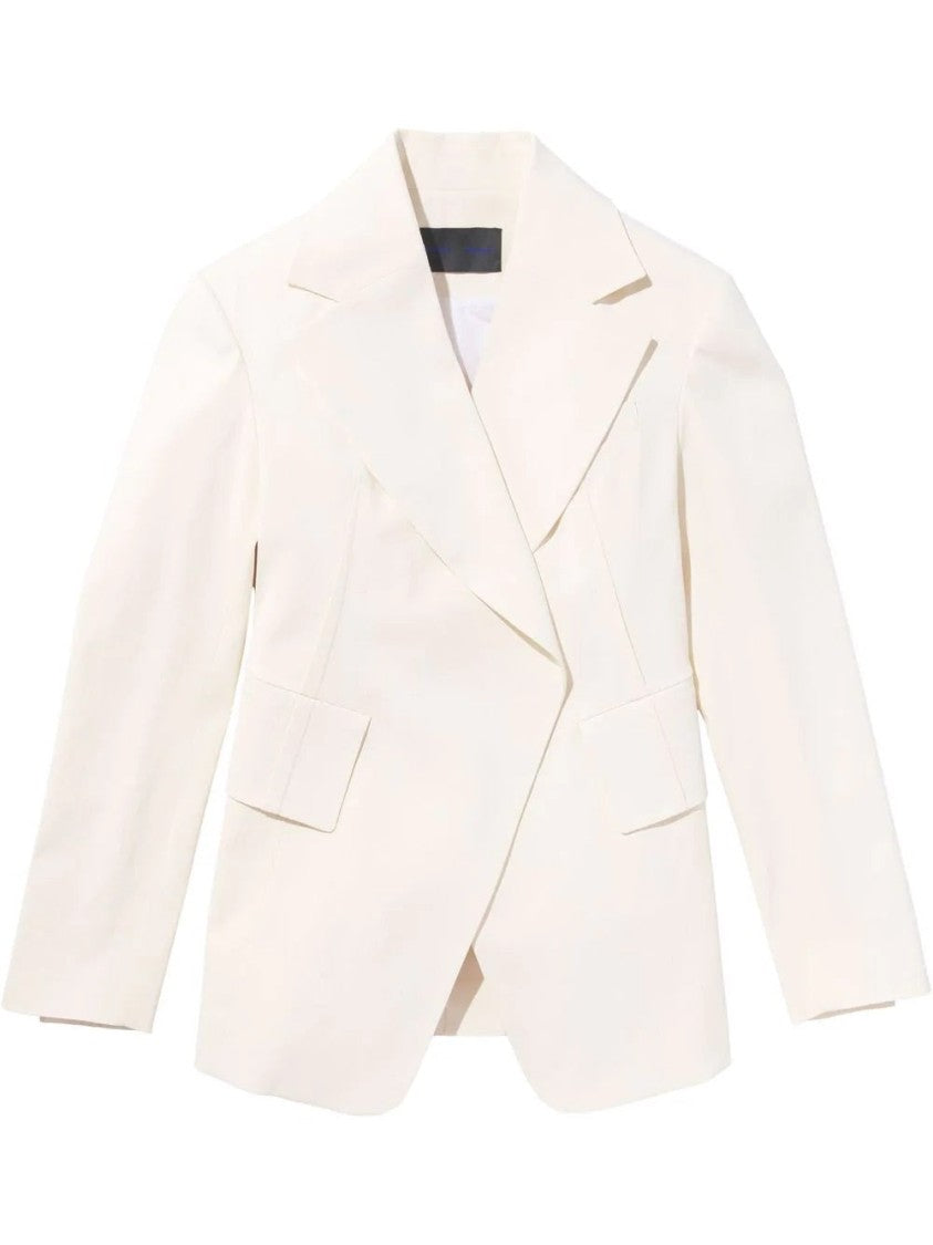 Proenza Schouler Technical Stretch Linen Blazer