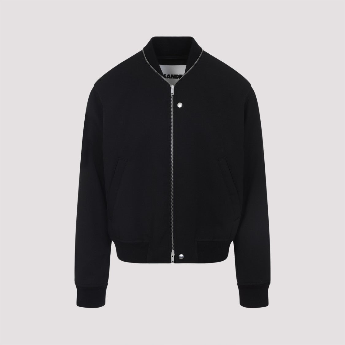 Jil Sander Black Wool W 05 Blouson