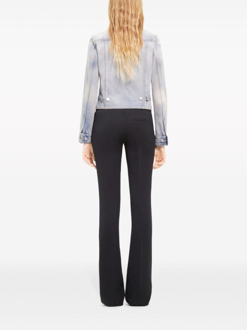 Courrèges Light Blue Cotton Denim Jacket