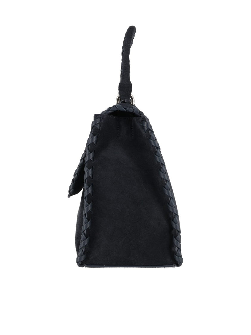 Claudio Orciani Sveva M Peach Cross Calf Leather Handbag