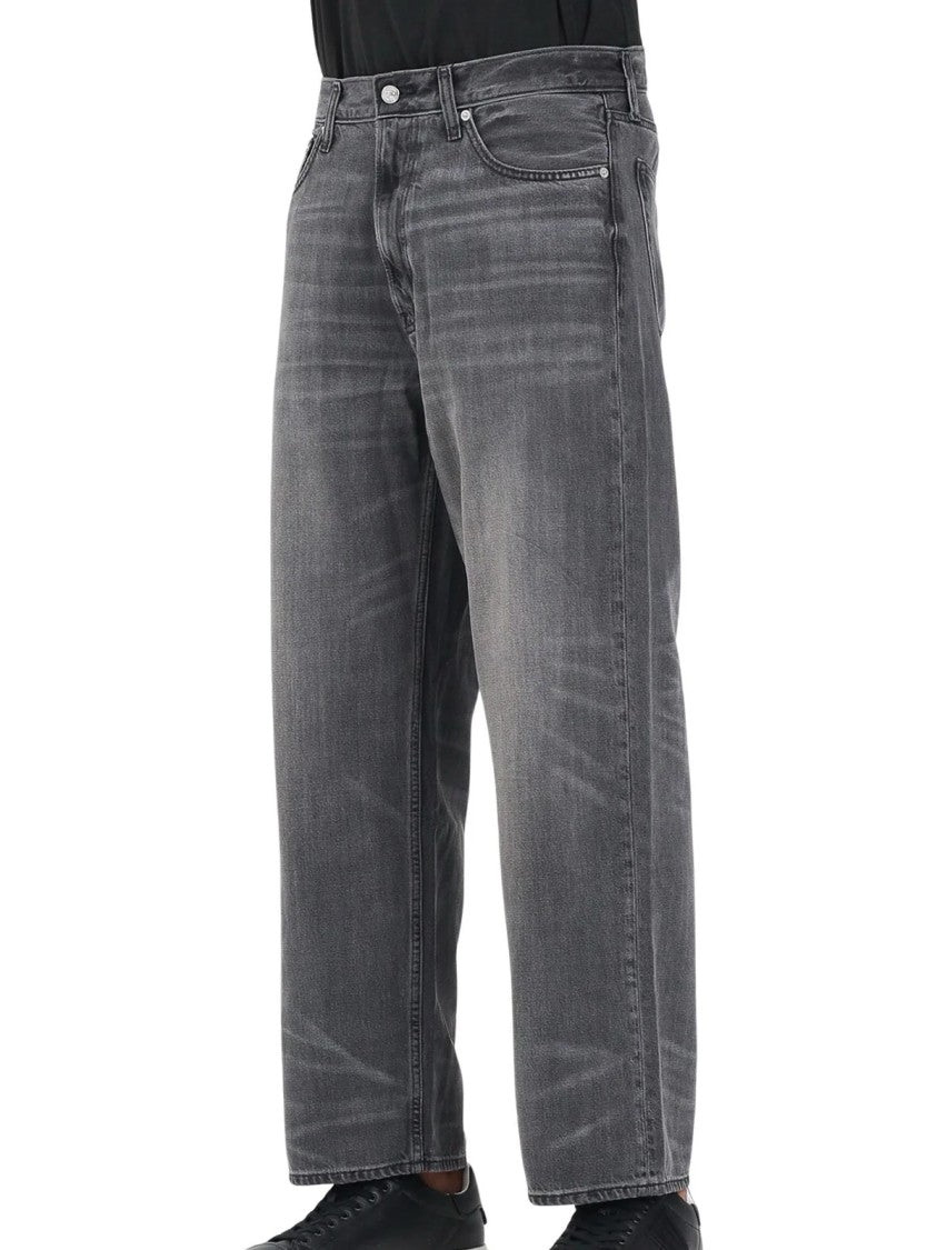 Calvin Klein Jeans Black Lyocell-Blend Baggy Jeans