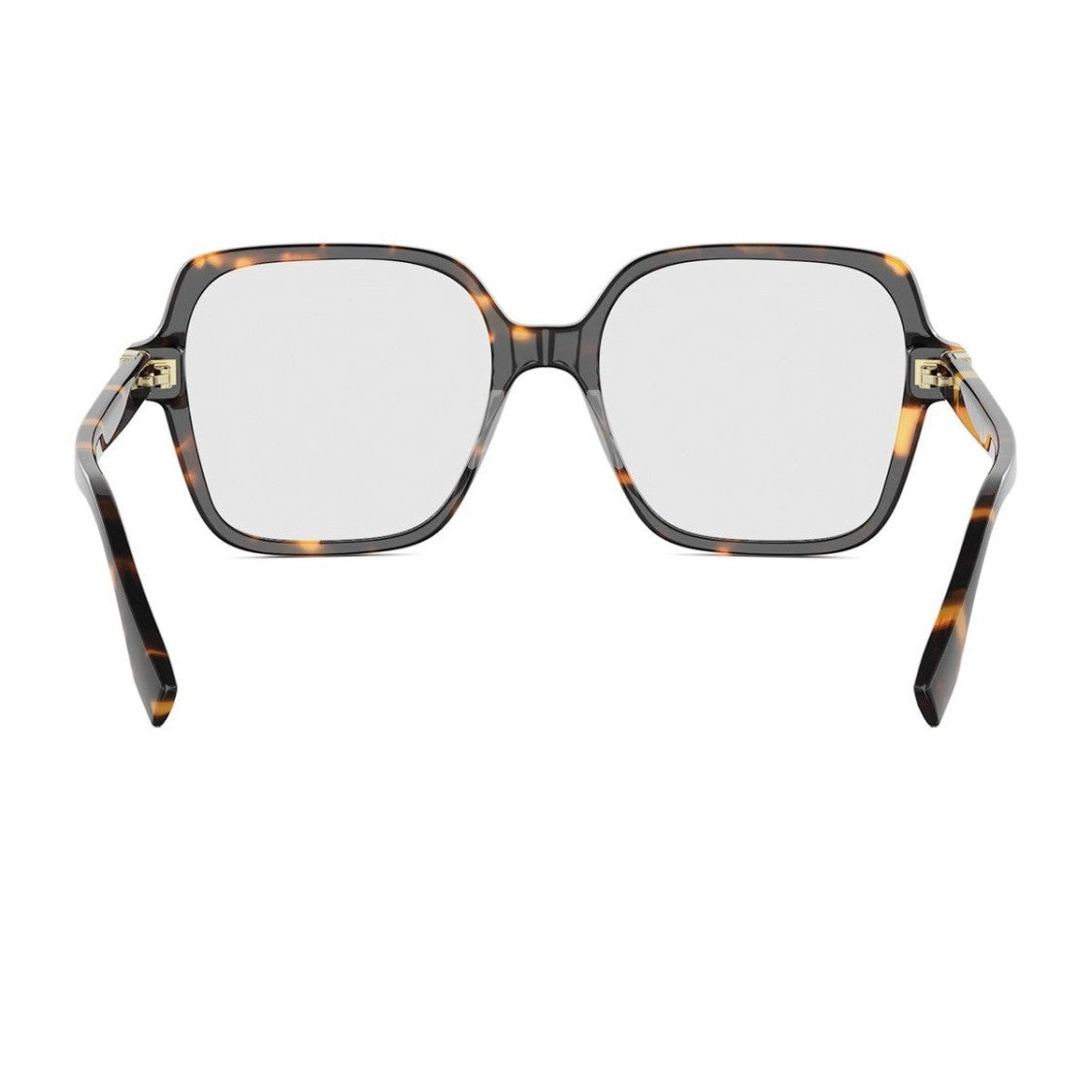 Fendi Havana Forever Fendi Acetate Square Sunglasses