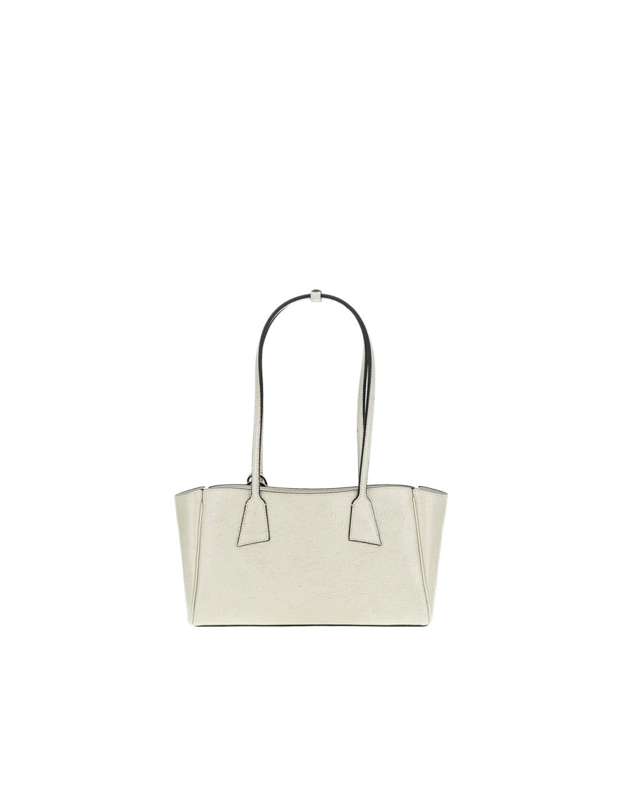 Hidesins Shopper S Structured Calf Leather Gold Accents Tote Bag