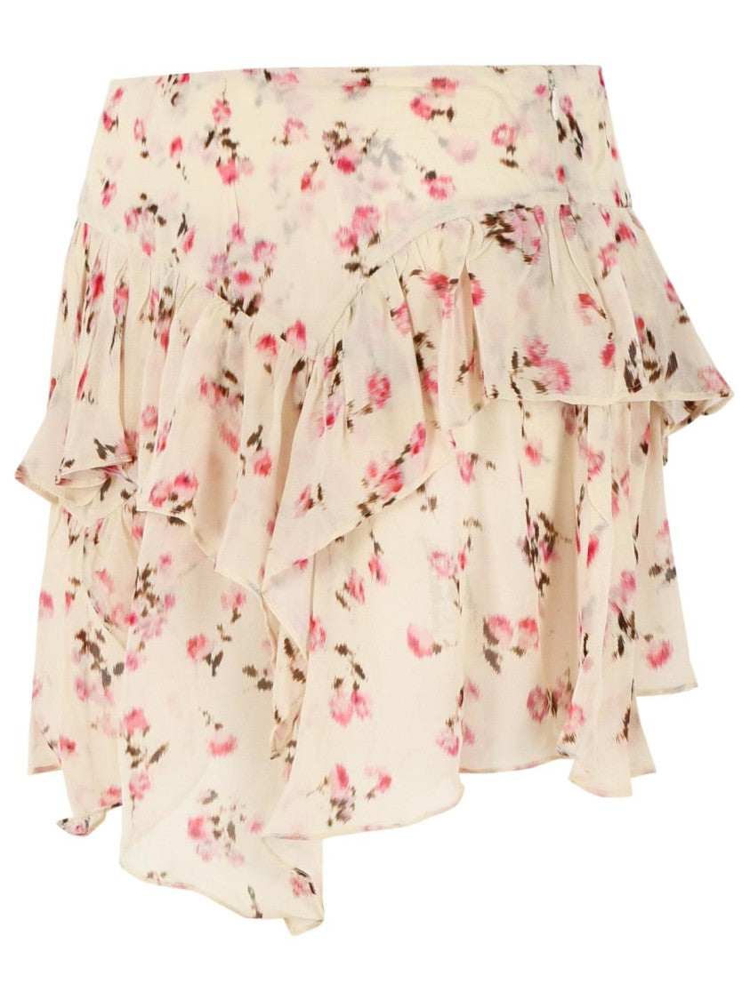 Isabel Marant Étoile 'Lolita' Beige Viscose Skirt