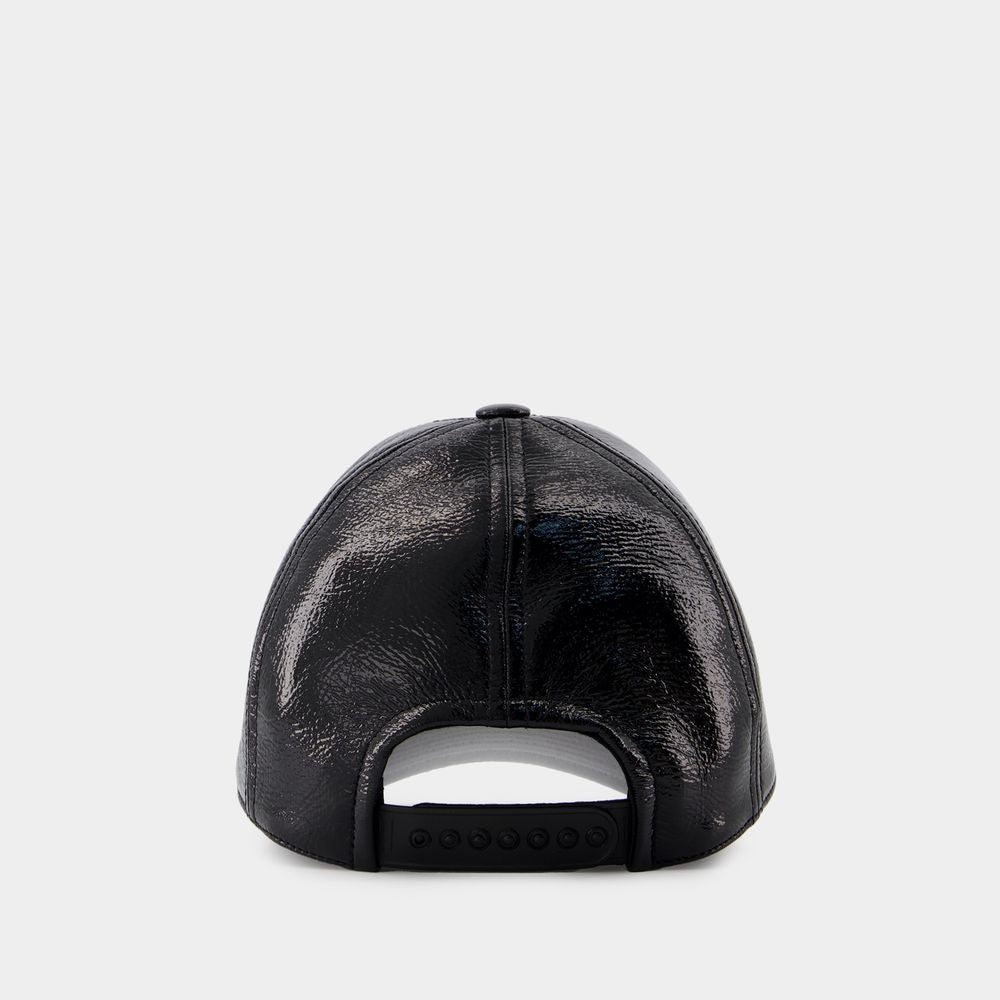 Courrèges Reedition Cap - Vinyl - Black
