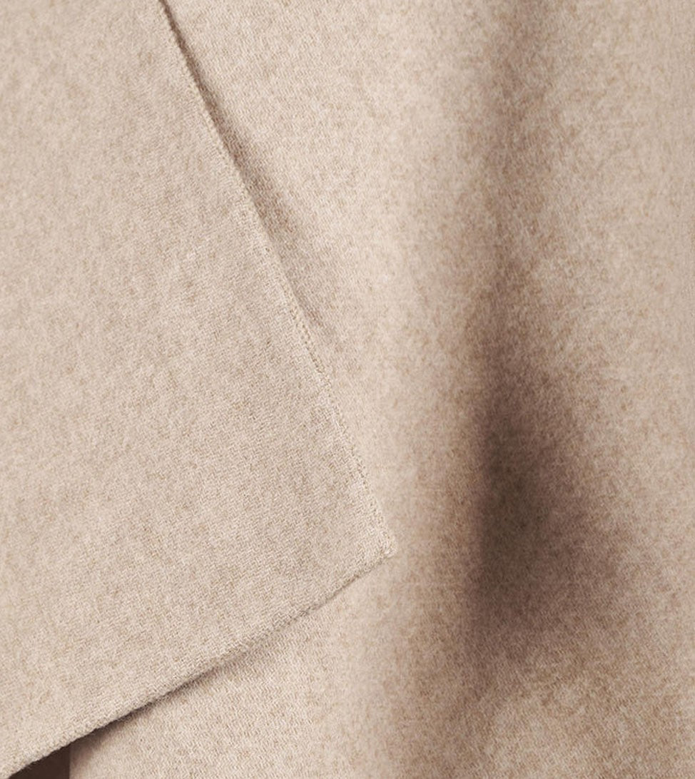 Max Mara Draped Alpaca Blend Cape