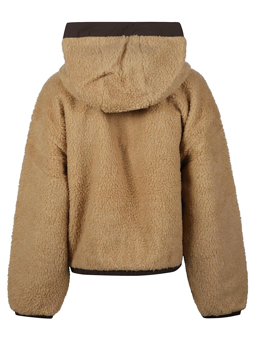 Canada Goose Alberni Reversible Fleece Wool-Blend Bomber Jacket