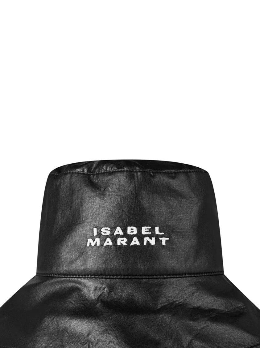 Isabel Marant Loiena Logo Bucket Hat