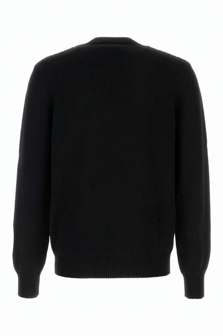 Fendi Classic Black Wool Sweatshirt