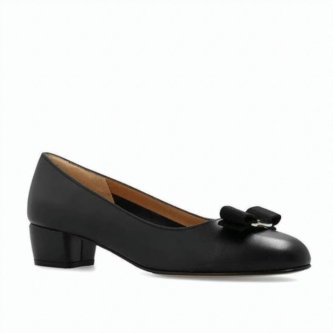 Salvatore Ferragamo Flat Shoes With Low Block Heel