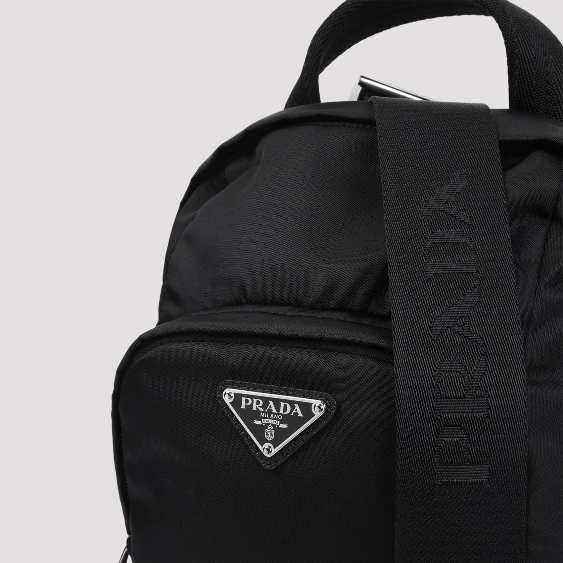 Prada Black Backpack