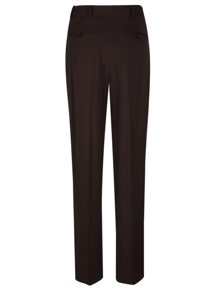 Elisabetta Franchi Tailored Button Straight Leg Pants