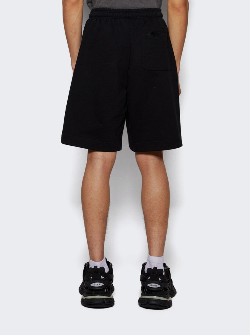 Vetements Oval Logo Shorts Black