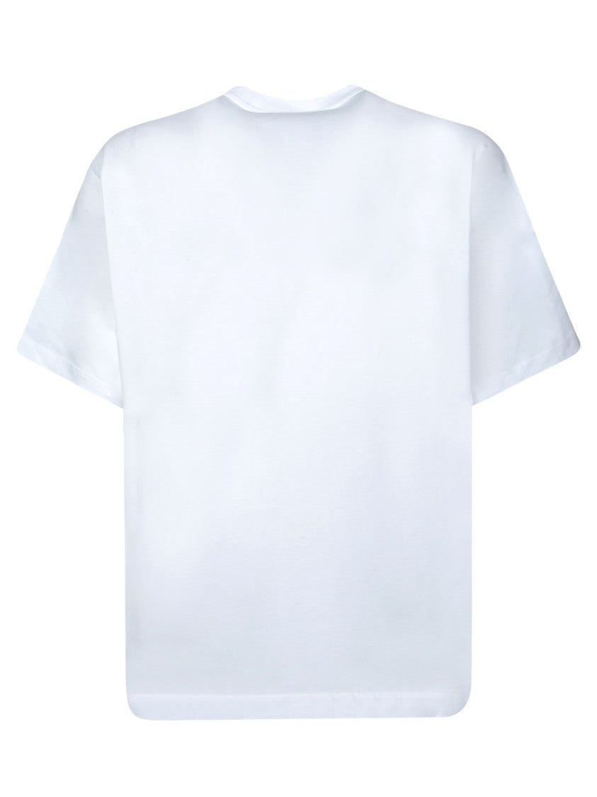 Dolce & Gabbana White T-Shirt With Iconic Dg Logo Graphic