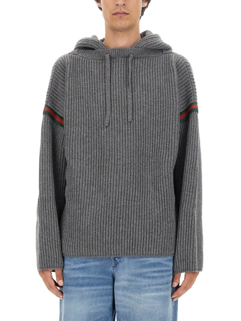 Gucci Soft Blend Cashmere And Wool Oversized Sweater
