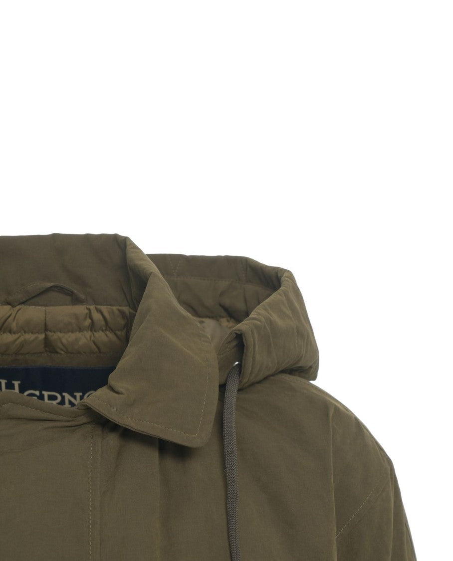 Herno Matte-Finish Parka With Adjustable Hood