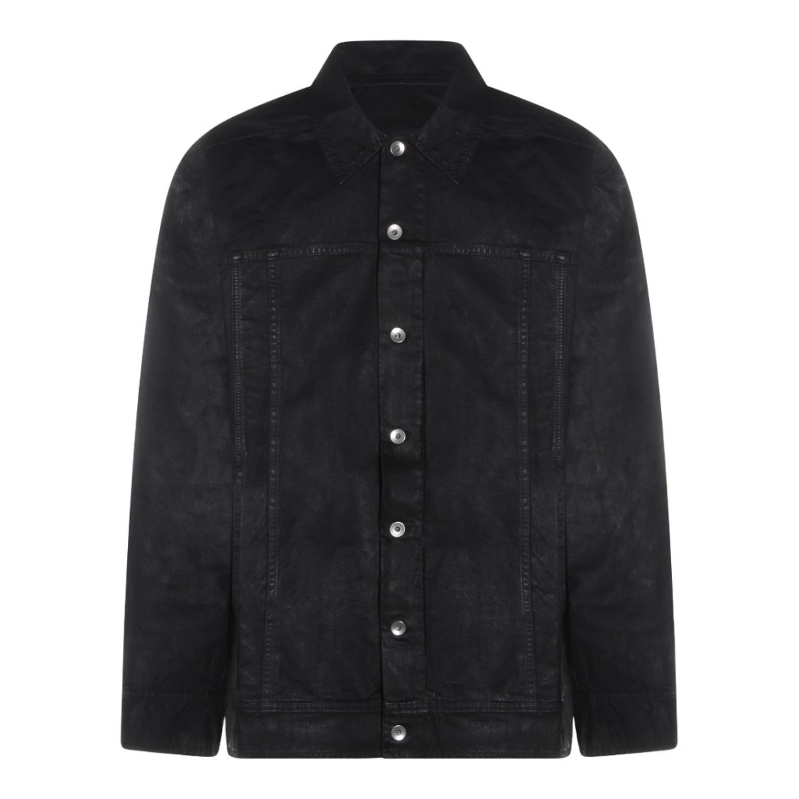Drkshdw By Rick Owens Structured Black Jacket