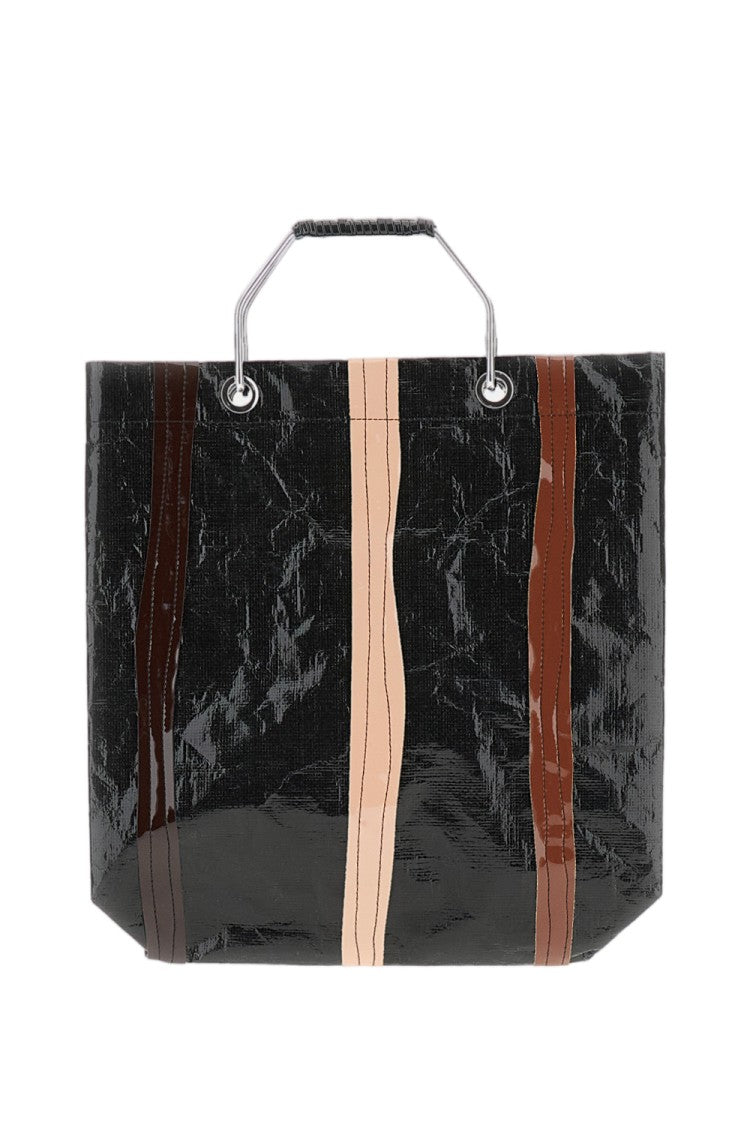 Plan C Multi-Fabric Shopper Tote Bag