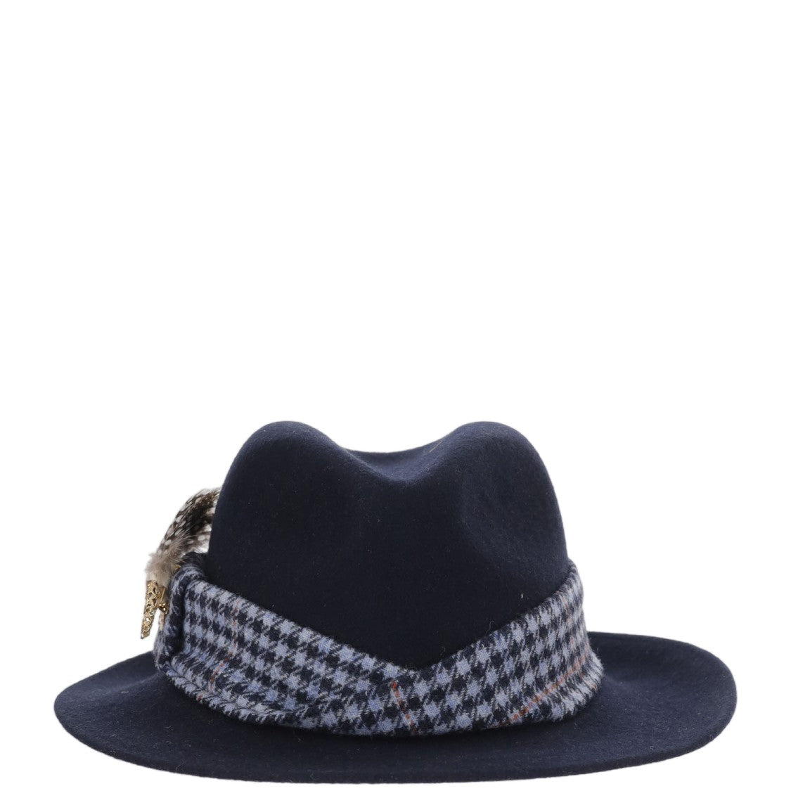 Alexia Alvarez De Toledo Multicolor Feather-Brooch Wool Felt Hat