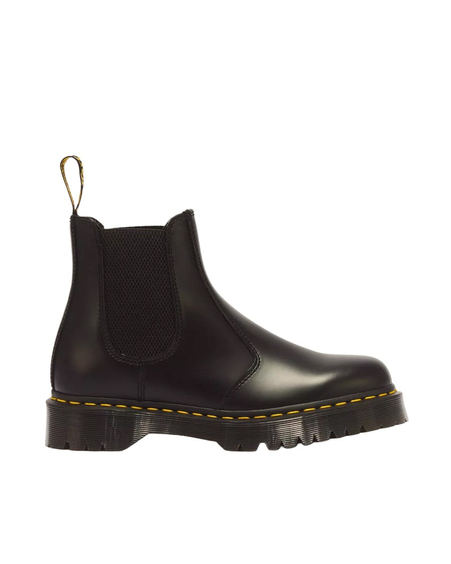 Dr. Martens Timeless Leather Yellow Stitch Chelsea Boots