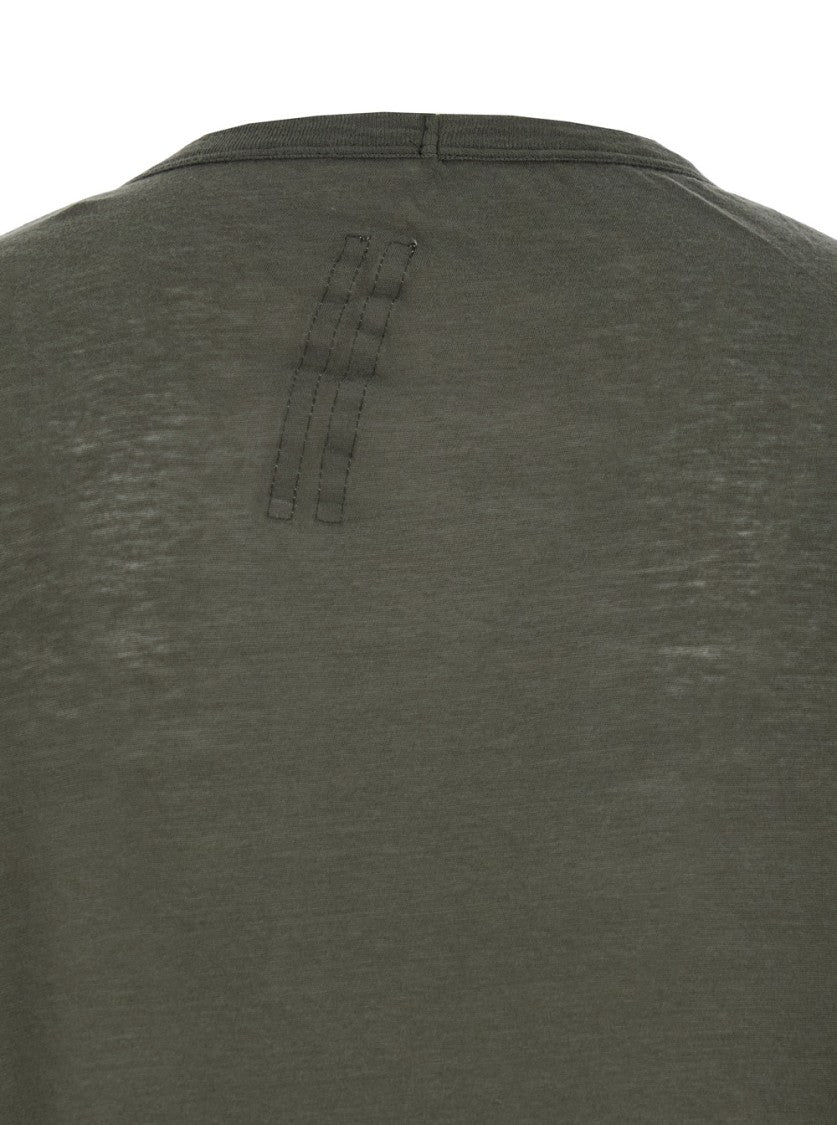 Rick Owens Brad' Green Crewneck T-Shirt