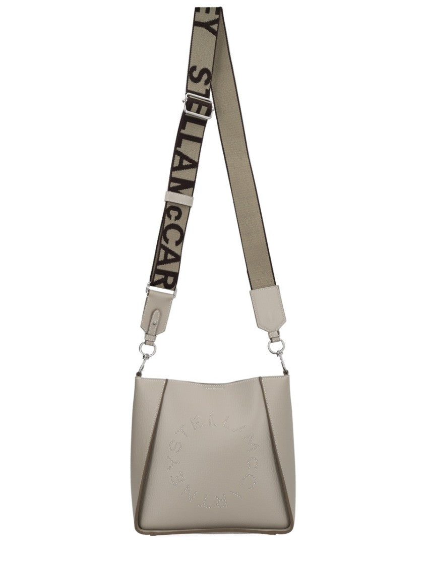 Stella Mccartney Polyamide Embossed Circular Logo Bag