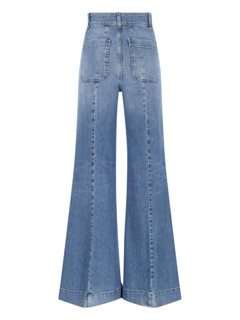 Seafarer "Jane" Palazzo Jeans – Blue