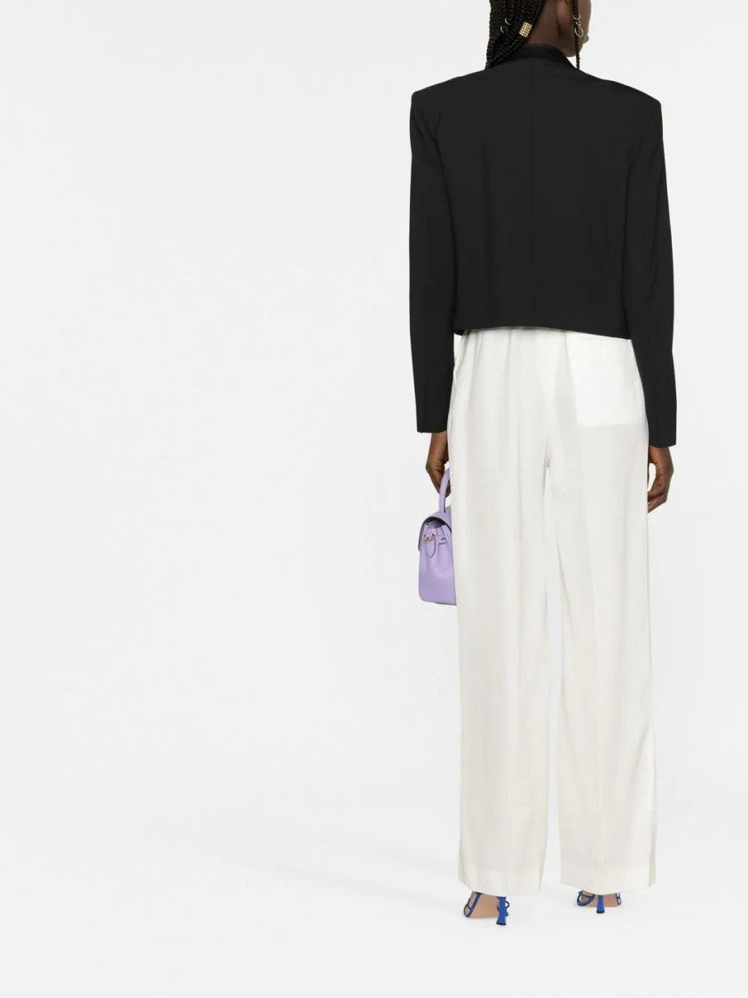 Casablanca High-Waisted Tailored Trousers