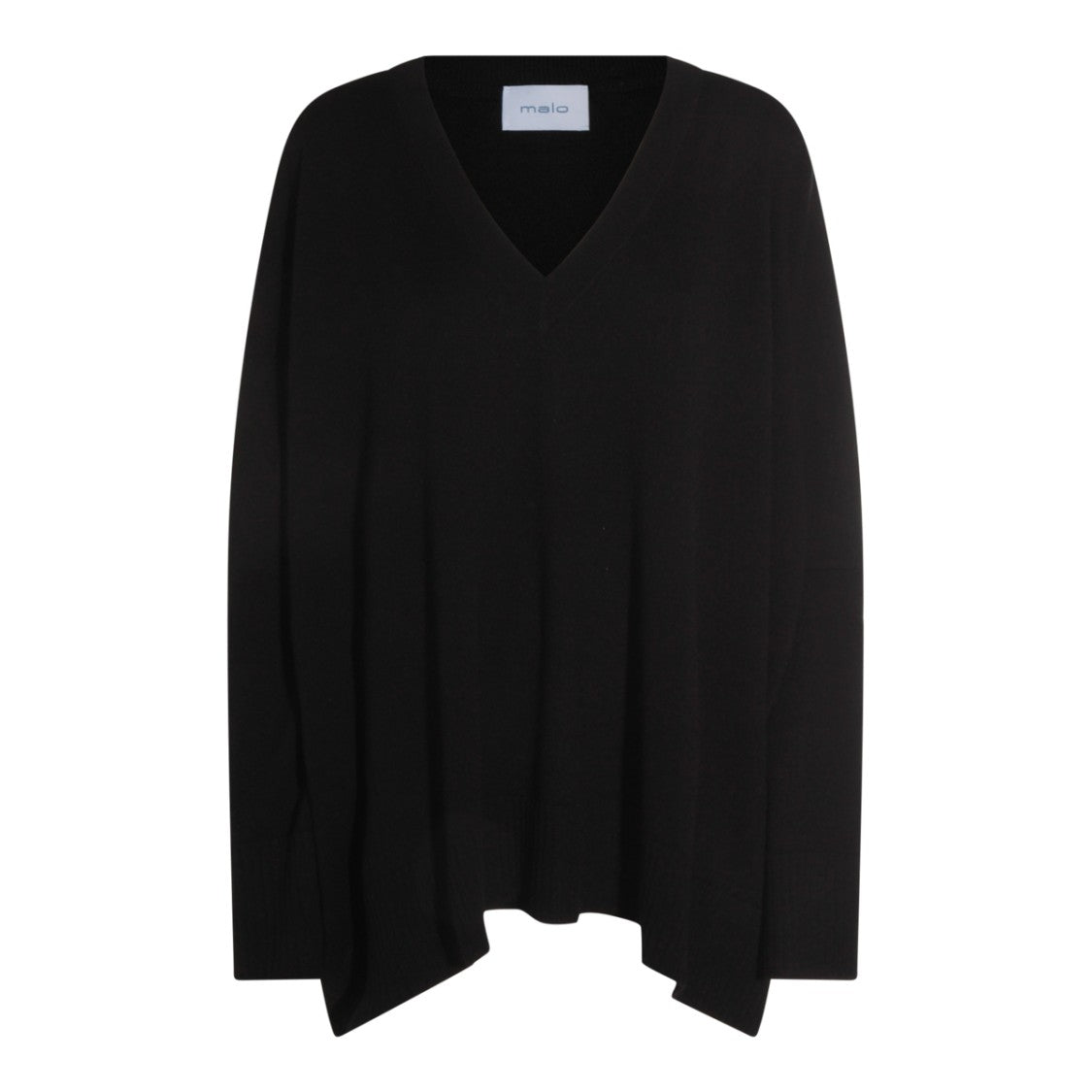 Malo Black Cashmere Knitwear