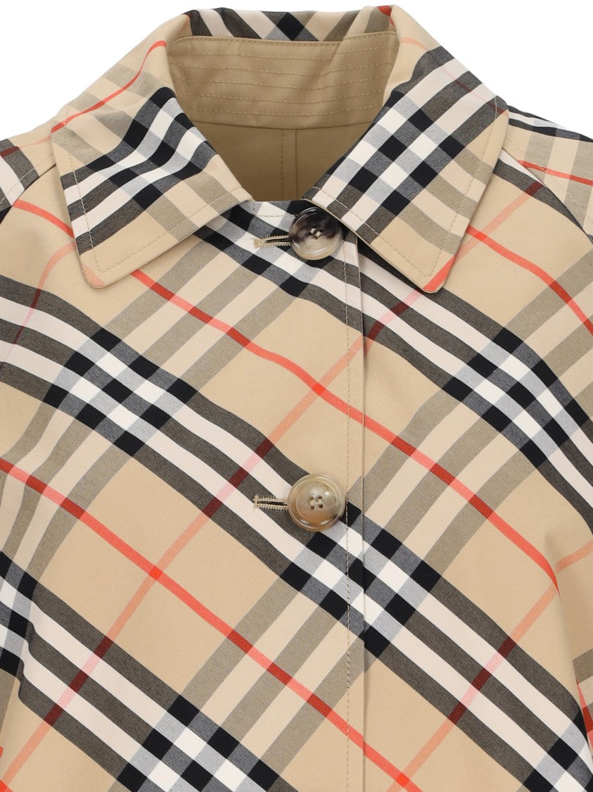 Burberry Reversible Midi Coat – Beige