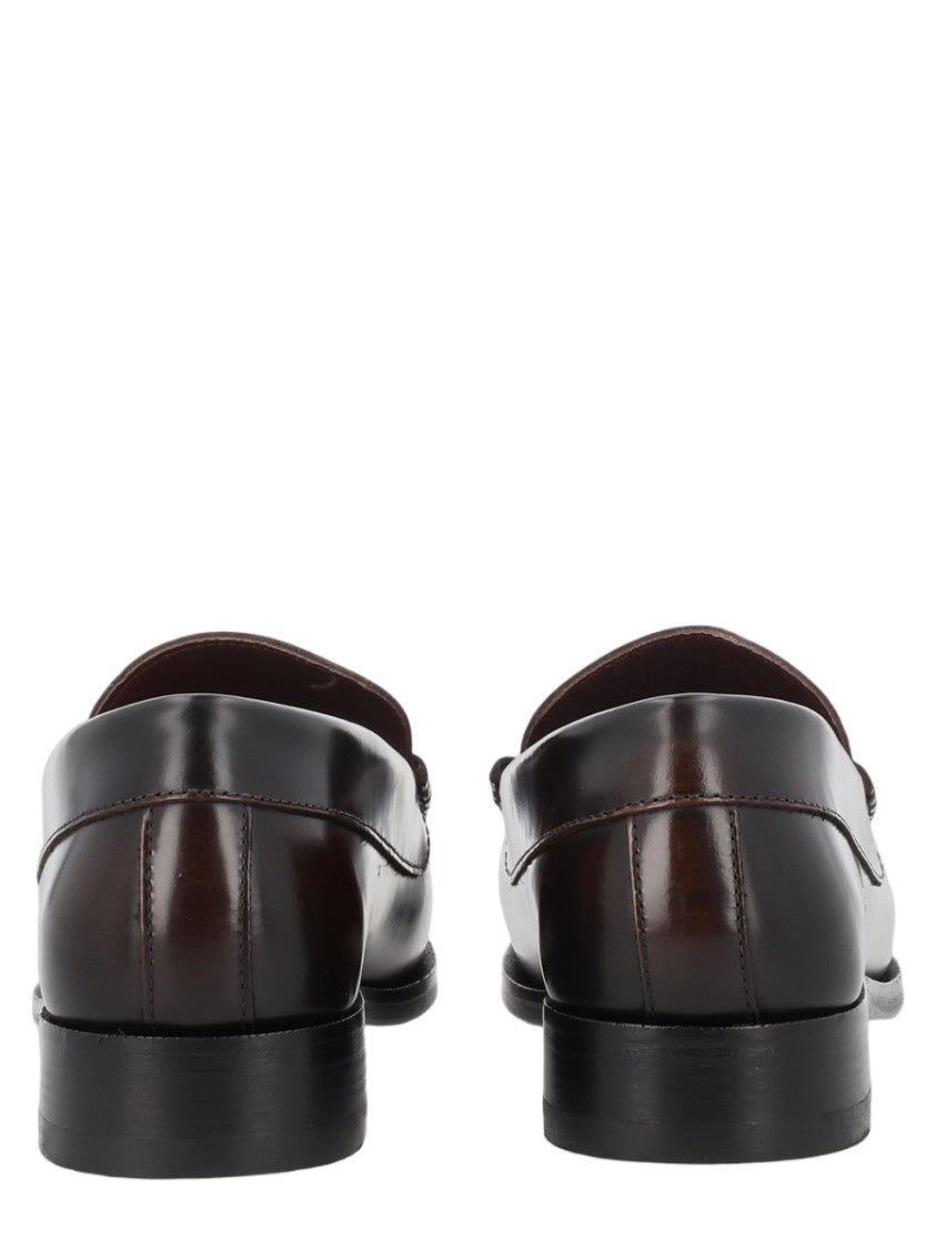 Alohas Rivet Polished Leather Moccasins