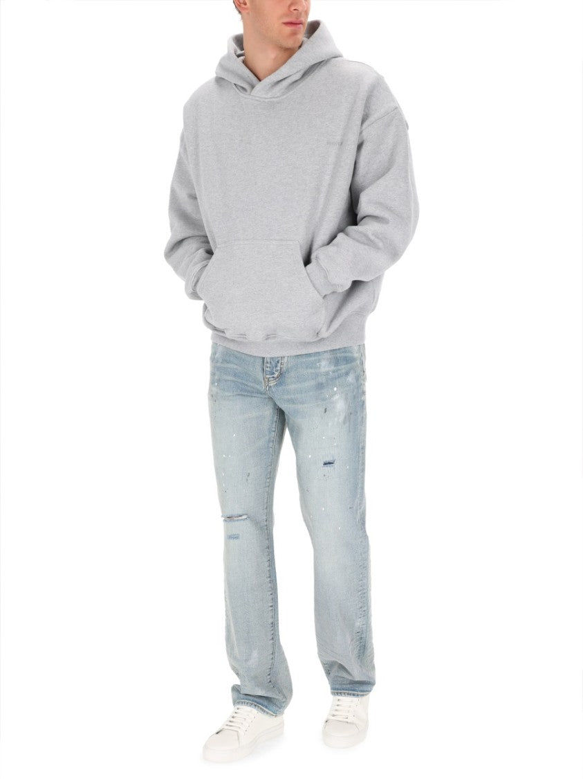 Purple Brand Neutrals Basic Oversized Kangaroo Pocket Hoodie