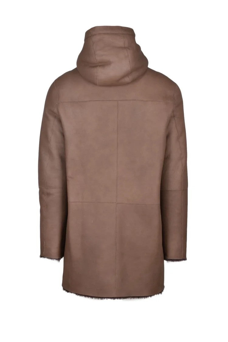 Desa 1972 Shearling Coat - Brown